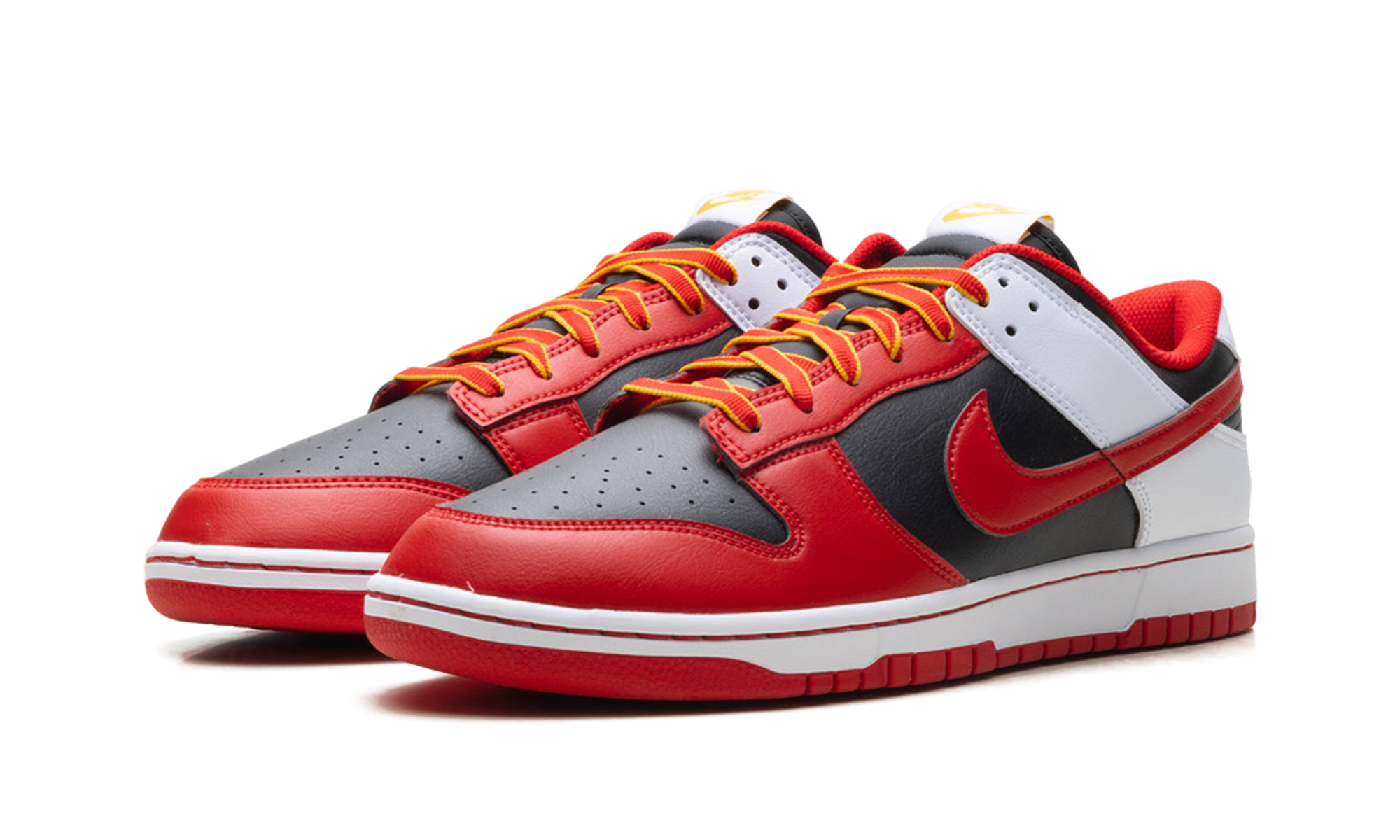 Dunk Low Retro "Black White University Red" IV2706 010