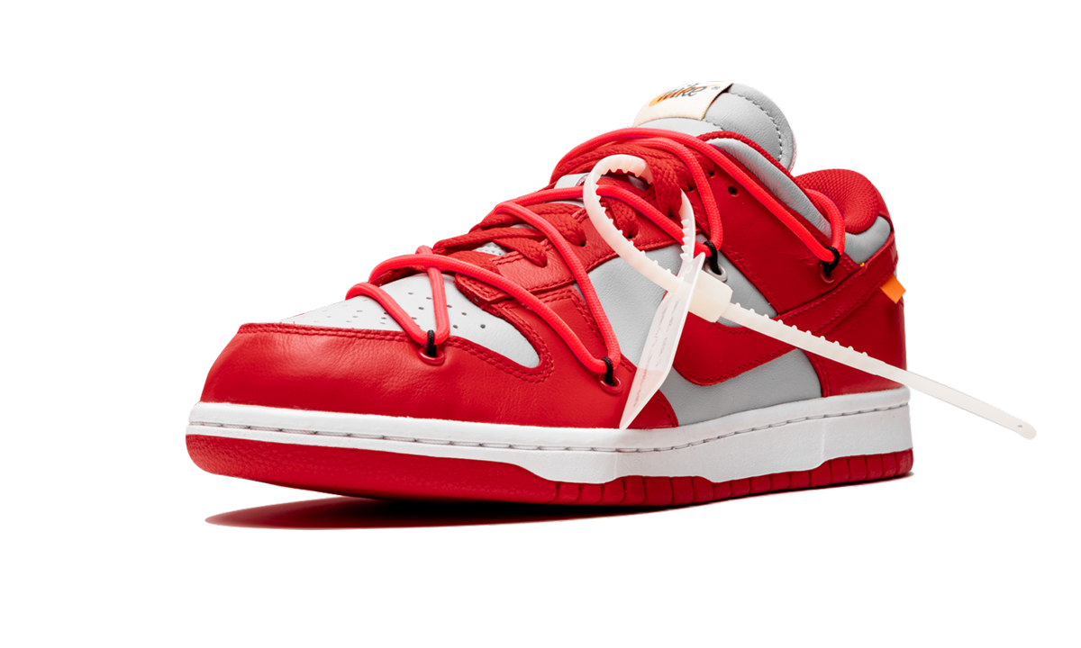 Dunk Low "Off-White - University Red" CT0856 600