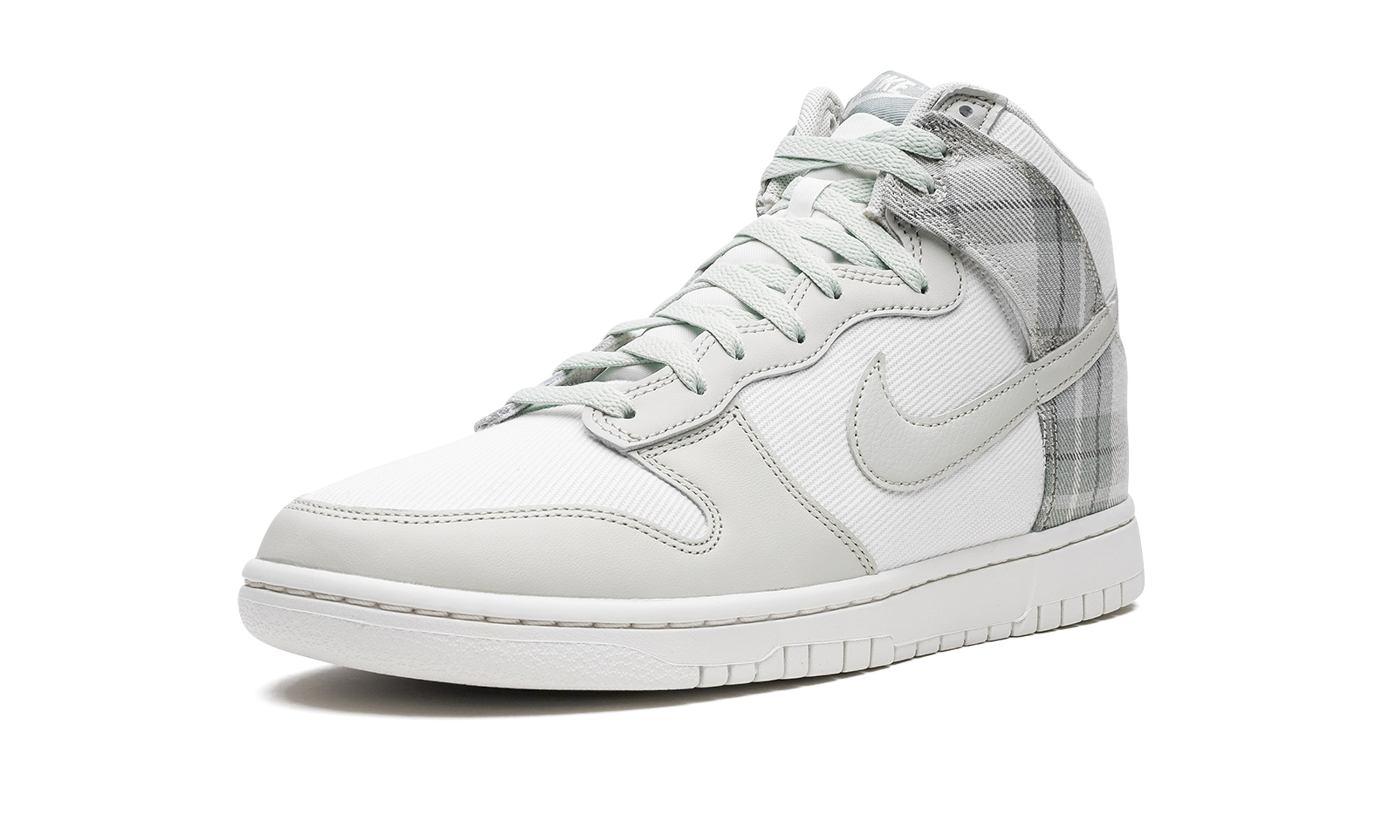 Dunk High "Plaid - Summit White" DV0826 100