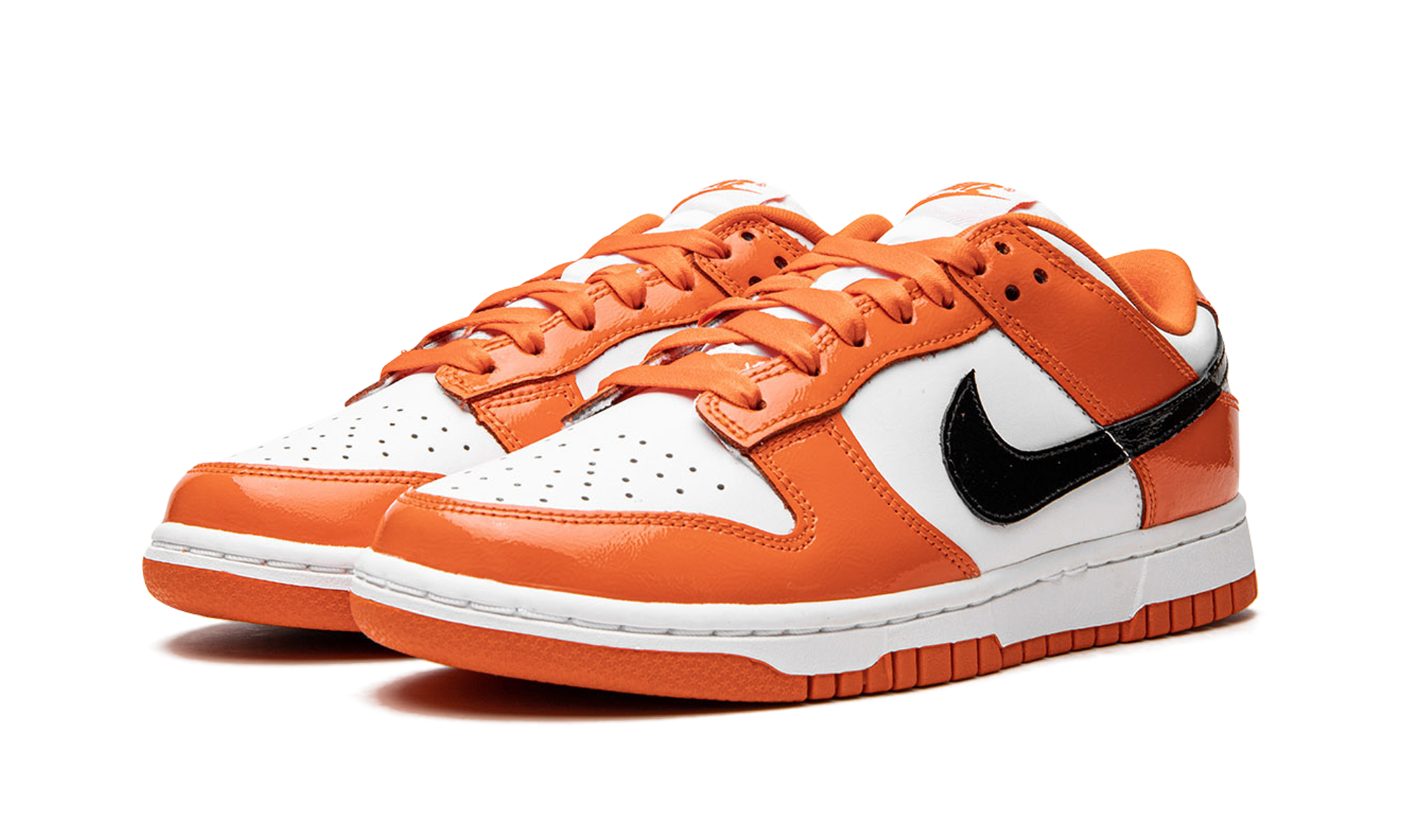 DUNK LO MNS WMNS "Orange / Black Patent Leather" DJ9955 800