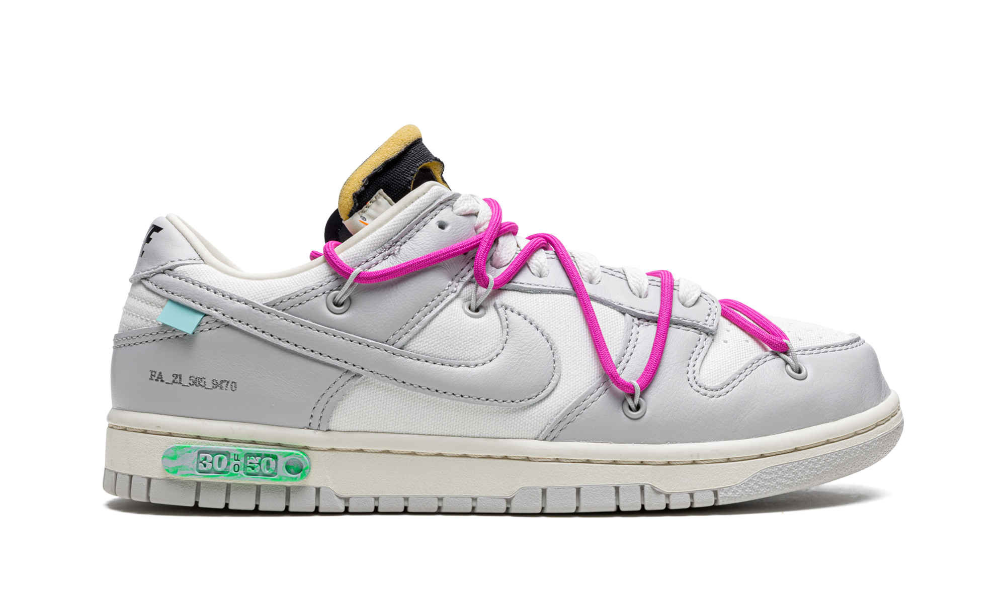 Dunk Low "Off-White - Lot 30" DM1602 122
