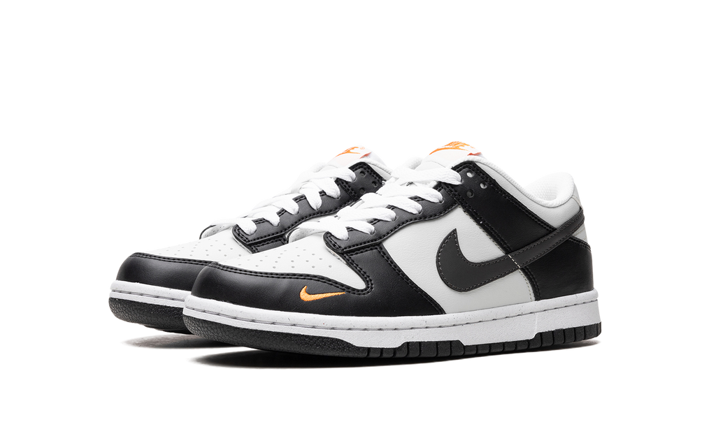 Dunk Low Next Nature GS "Black Bright Mandarin" FN7784 001