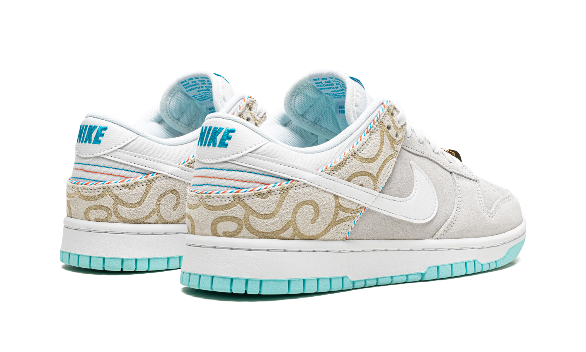 Dunk Low "Barbershop - Grey" DH7614 500