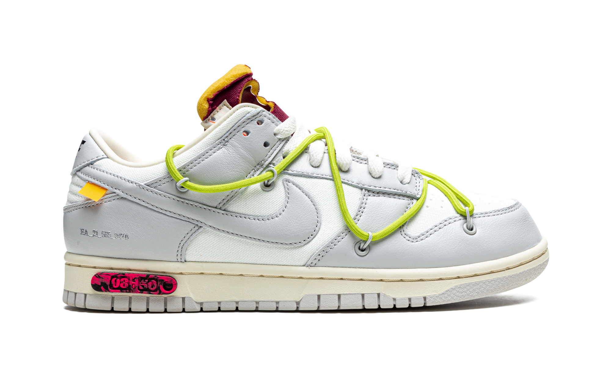 Dunk Low "Off-White - Lot 08" DM1602 106