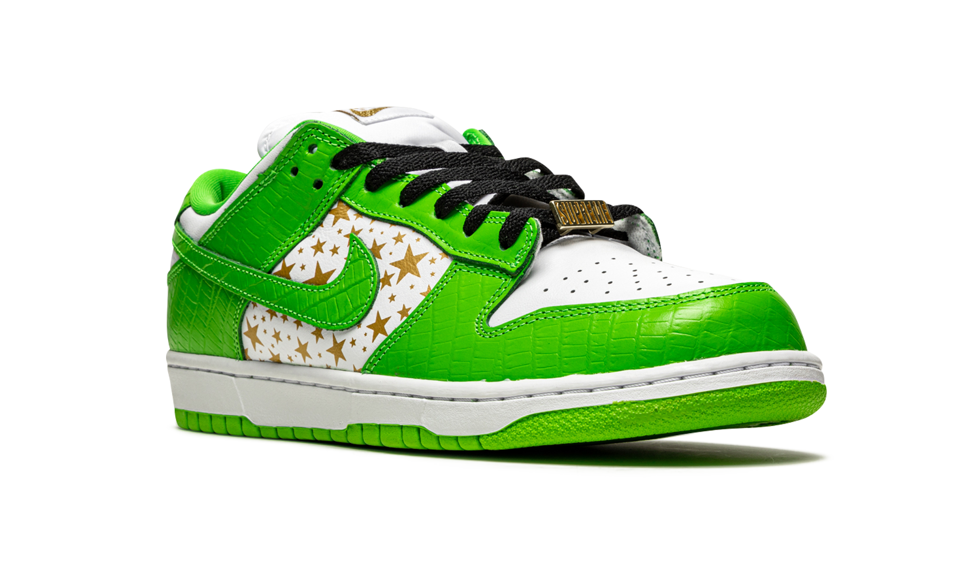 SB Dunk Low "Supreme - Stars - Mean Green" DH3228 101