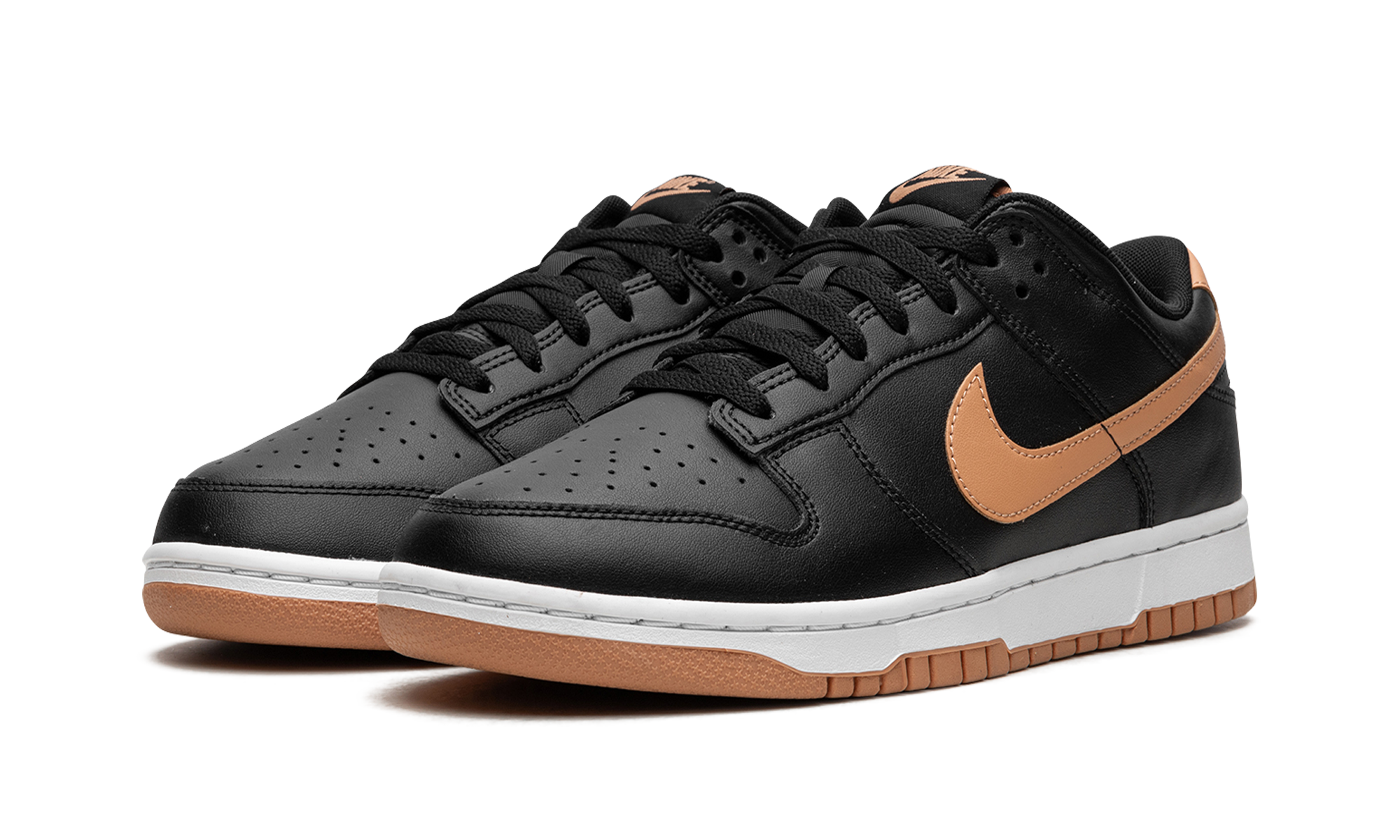 Dunk Low "Black / Amber Brown" DV0831 004