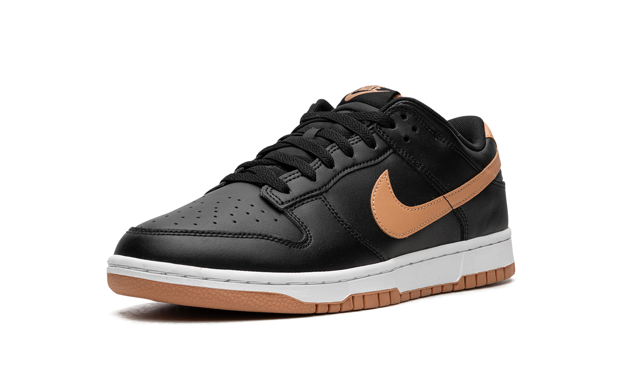 Dunk Low "Black / Amber Brown" DV0831 004