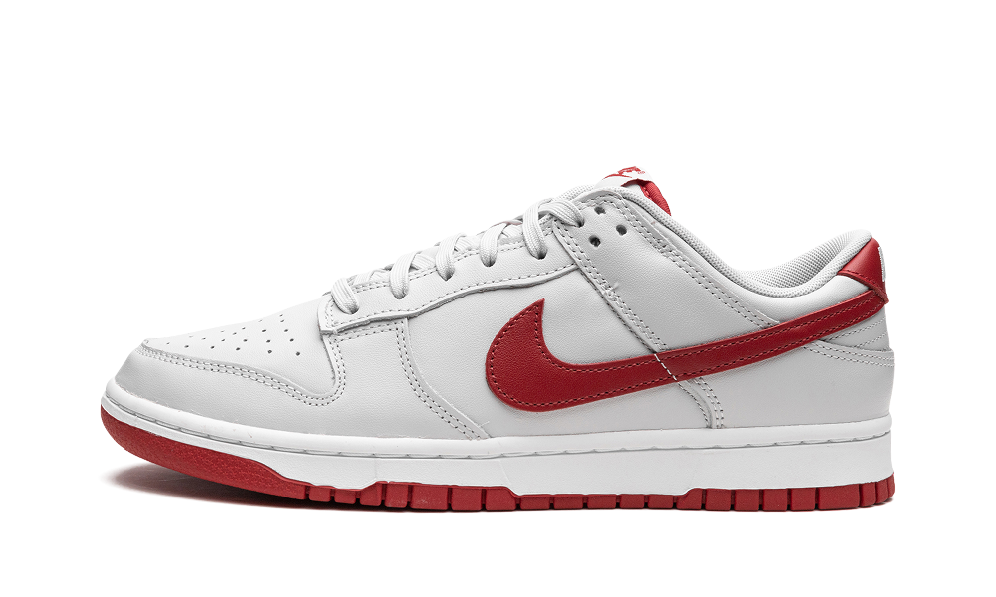 Dunk Low "Vast Grey / Varsity Red" FJ0832 011