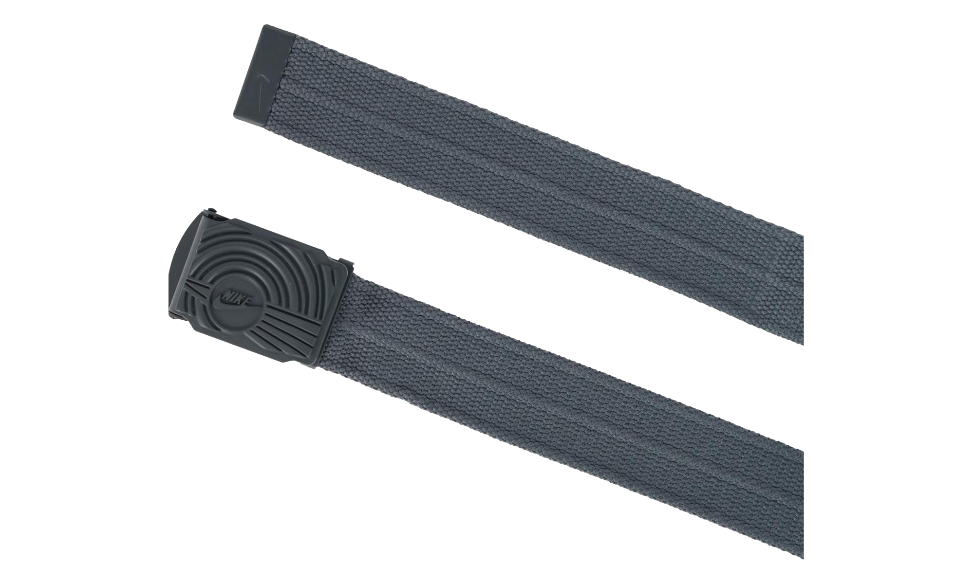 Ribbed Web Belt "Dunk Inspired Buckle - Dark Gray" 18001051 FA