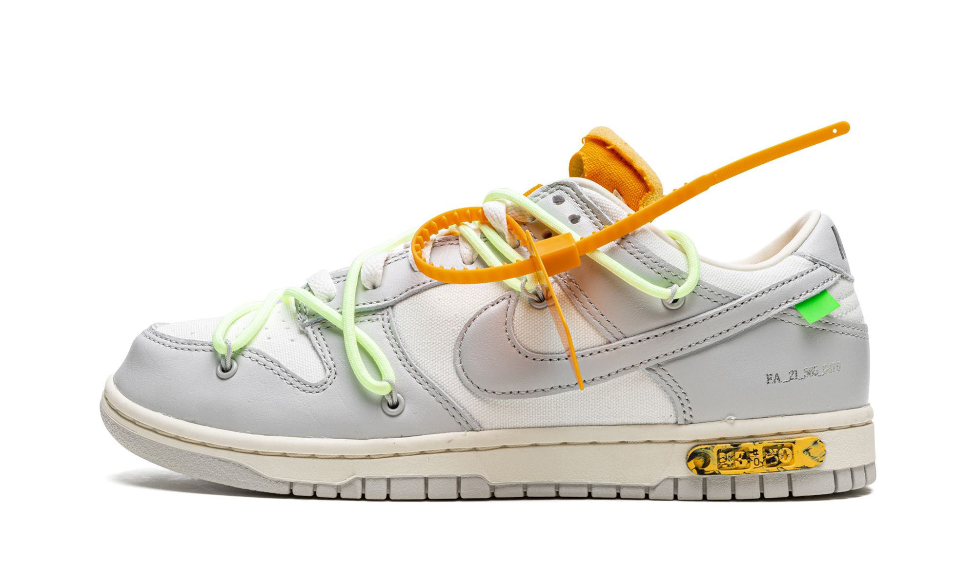 Dunk Low "Off-White Lot 43" DM1602 128