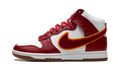 Dunk High "Chenille Swoosh White Gym Red" DR8805 101
