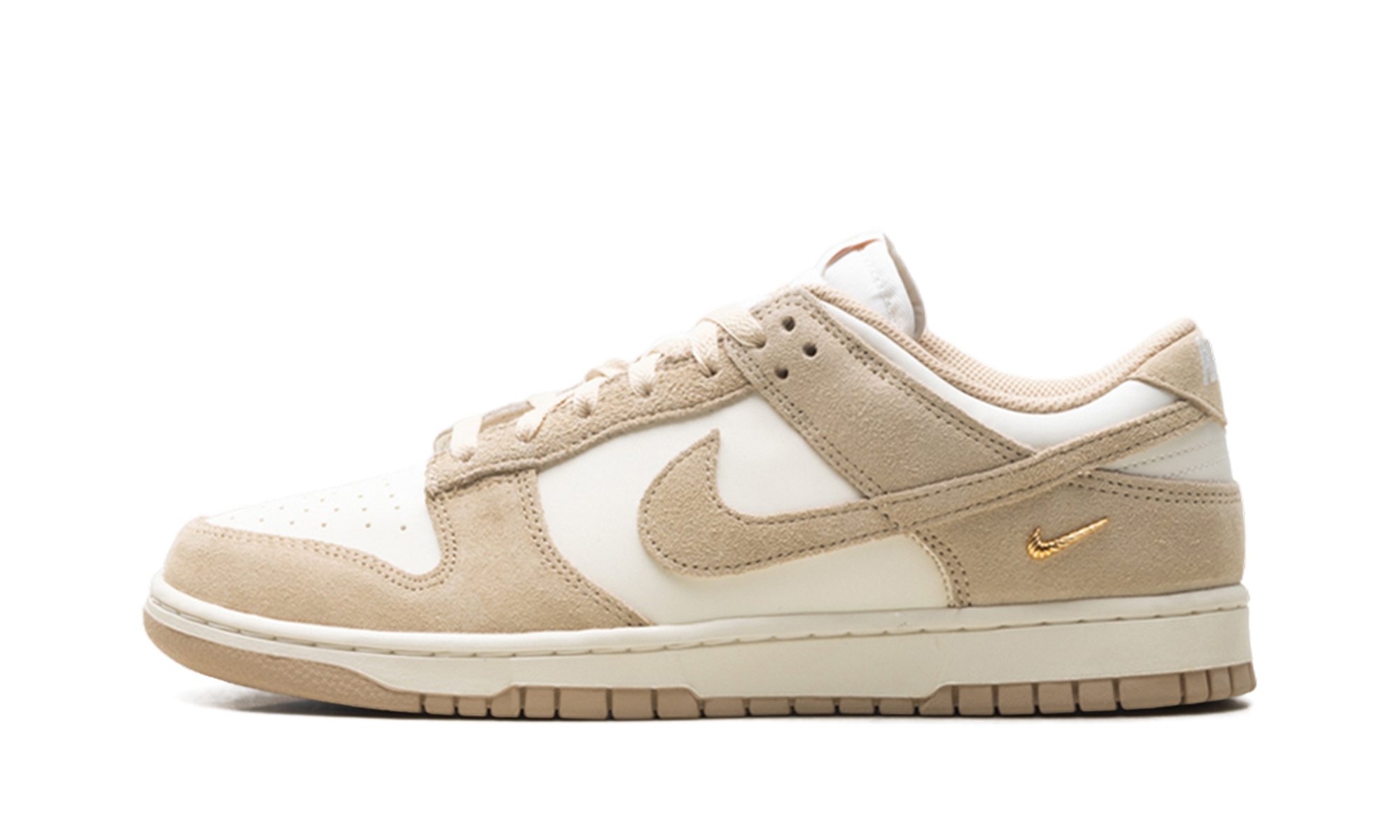 Dunk Low WMNS "Sail White Metallic Gold" IO4244 101